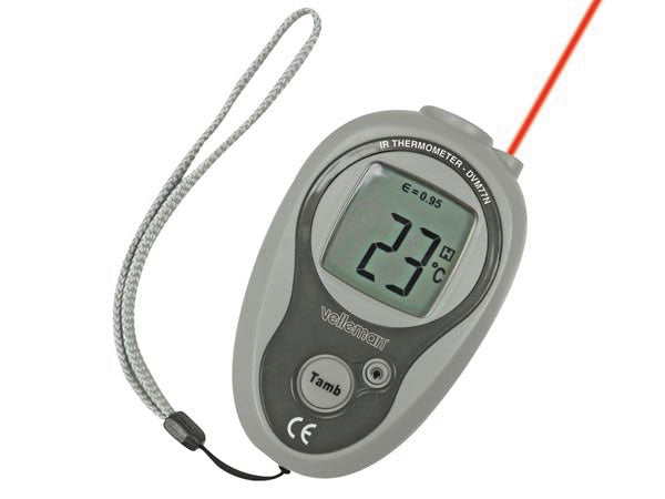 Thermometre ir de poche 20°c a  270°c dvm77n mesure infrarouge sans contact laser ECLATS DESTOCKAGE