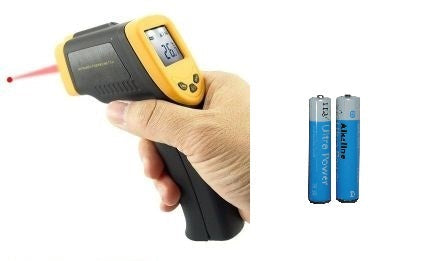 Thermometre laser ir temperature lcd + pile 9v 380°c 50°c afficheur ECLATS DESTOCKAGE