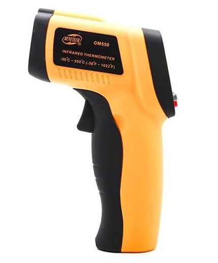 Thermometre laser visee infrarouge -50°c 550°c temperature afficheur lcd deperdition chaleur ECLATS DESTOCKAGE