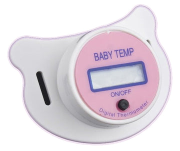 Thermometre medical lcd tetine bebe rose electronique thermometres medicaux electroniques ECLATS DESTOCKAGE