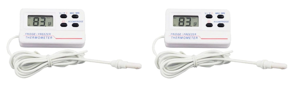 2 Thermomètre numérique LCD pour réfrigérateur et congélateur alarme température -50 °C SP-E-16 TM-804 ECLATS DESTOCKAGE