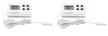 2 Thermomètre numérique LCD pour réfrigérateur et congélateur alarme température -50 °C SP-E-16 TM-804 ECLATS DESTOCKAGE