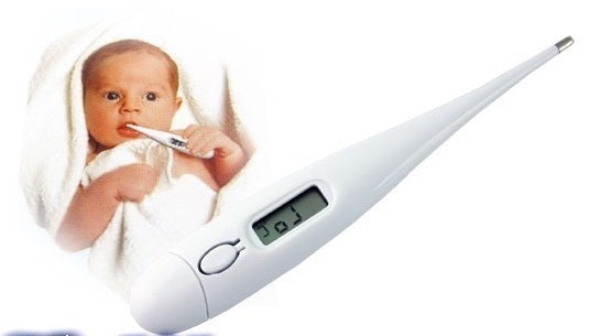 Thermometre rectale digital medical blanc electronique ECLATS DESTOCKAGE
