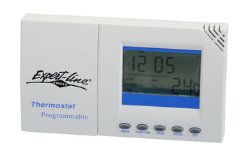 Thermostat d ambiance digital programmable climatisation chauffage ventilation 3 sorties 400554 ECLATS DESTOCKAGE