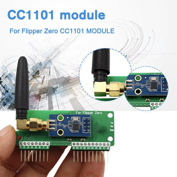 Transcsec sans fil 433mhz antenne SMA technologie de modification Flipper ontari CC1101 Submesurz ECLATS DESTOCKAGE