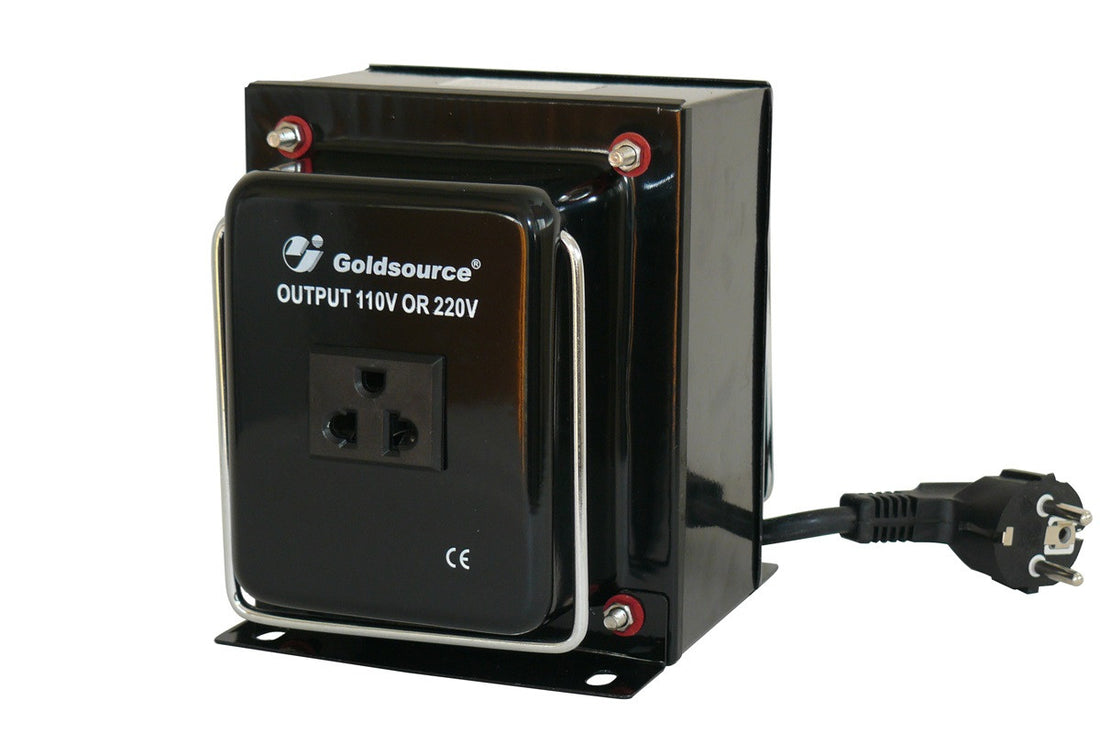 Transformateur 110 - 220 volts, 2000 watts, réversible - ECLATS DESTOCKAGE