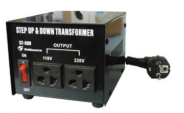 Transformateur 110 220 volts 500 watts réversible - ECLATS DESTOCKAGE