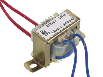 Transformateur 220v 12v 0.2a chassis ouvert alimentation 230v 1 x 12v 200ma 2.4va 240v 112002c ECLATS DESTOCKAGE