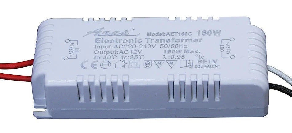 Transformateur 220v 12v 150w het150n eclairage halogene transfo 230v 12vca transformation electrique ECLATS DESTOCKAGE