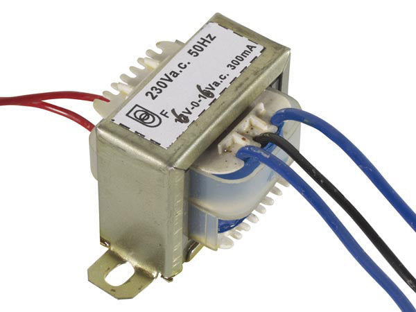 Transformateur 220v 230v 3.6va 2 x 6v chassis ouvert transfo alimentation 300ma 206003c ECLATS DESTOCKAGE
