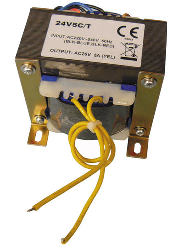 Transformateur 220vca/26vca 5a pour chargeur 220v 24v 25v 26v transfo 230v 240v - ECLATS DESTOCKAGE
