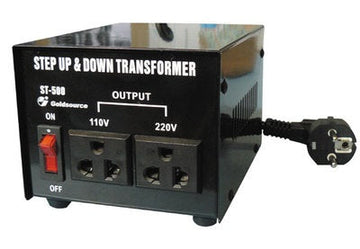 Transformateur 500 watt convertisseur de tension 110 /120 v - 220 / 240 v réversible 500w ECLATS DESTOCKAGE