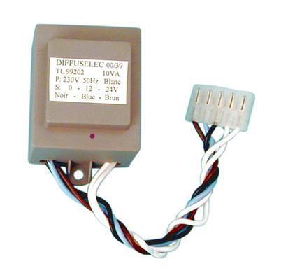 Transformateur electrique 220vca/2x12 10va de centrale automatisme 600c 610c ea42 cl610ema cl1010ema - ECLATS DESTOCKAGE
