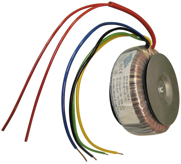 Transformateur torique 230v 200va 2 x 12v alimentation 220v 240v convertisseur conversion ECLATS DESTOCKAGE
