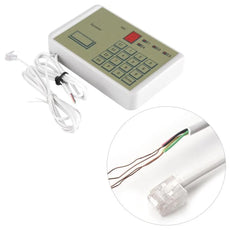 Transmetteur alarme 911 4 no telephonique numerotateur composeur 4 numéro 1 message clavier