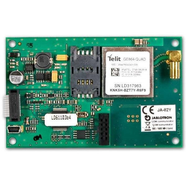 Transmetteur teléphonique gsm gprs et vocal ja-82y pour centrale anti-intrusion jablotron oasis 80 ja80 ja82 ECLATS DESTOCKAGE