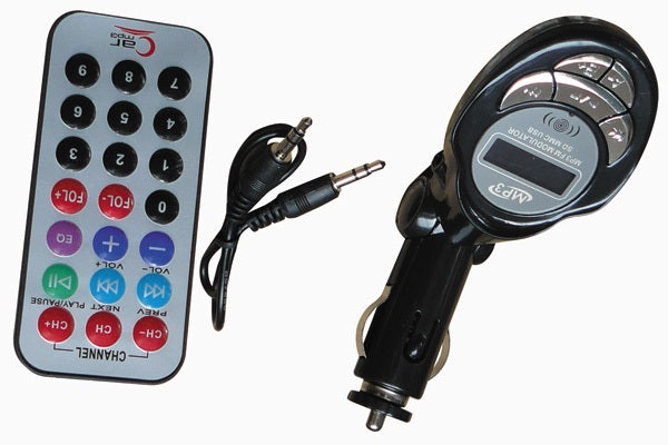 Transmetteur usb voiture mp3 clef radio avec telecommande ECLATS DESTOCKAGE