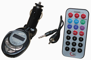 Transmetteur usb voiture mp3 sans fil clef radio avec telecommande ECLATS DESTOCKAGE