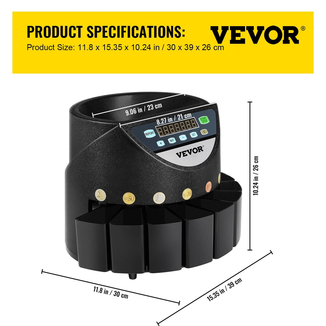 Trieuse comptage compteuse piece de monnaie compatible euro safescan ECLATS DESTOCKAGE