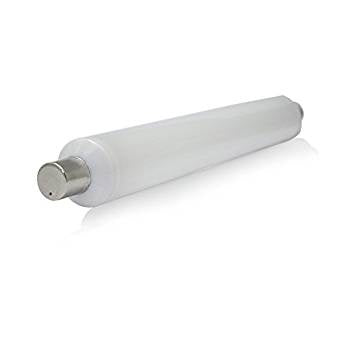 Tube s19 led 220v linolite Salle de Bain 3000°K Verre/PC 6w Dépoli 310x38mm 550 lm ECLATS DESTOCKAGE