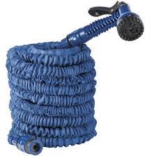 Tuyau 15m super extensible bleu+pistolet x hose boyau etirable x hose revolutionnaire ECLATS DESTOCKAGE
