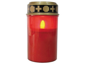 Veilleuse a led lampe cimetiere ampoule bougie a pile ECLATS DESTOCKAGE