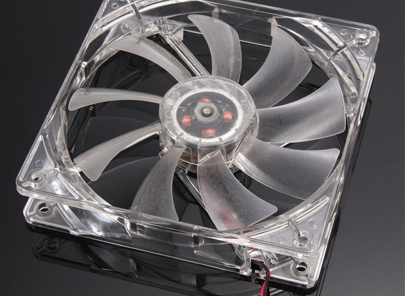 Ventilateur 12v 3 pins avec connecteur black 120x120x25mm ECLATS DESTOCKAGE
