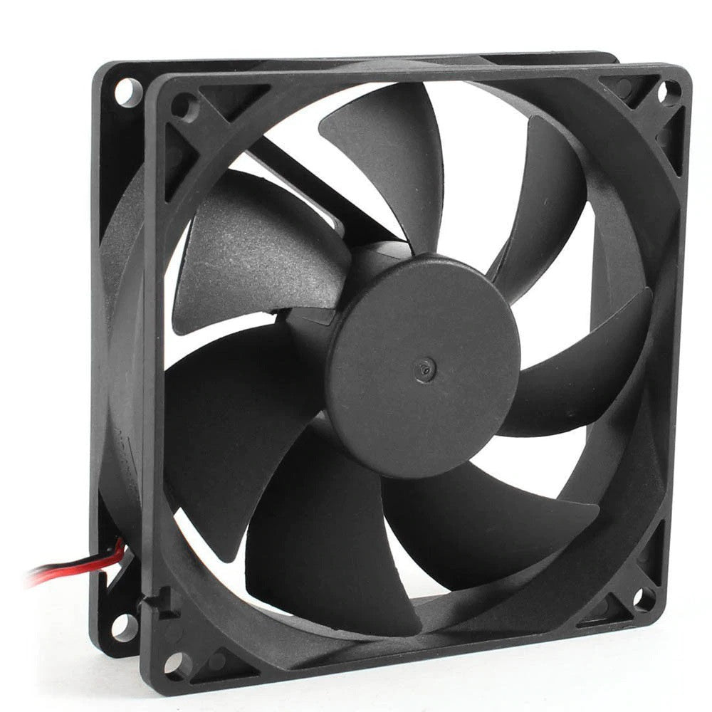 Ventilateur 12v 80mm 3 Fils ordinateur informatique connecteur 3 pins 12 volt ECLATS DESTOCKAGE