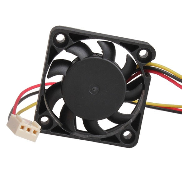Ventilateur de refroidissement 40mm 40x40x10mm dc 12v noir 3 pins ECLATS DESTOCKAGE