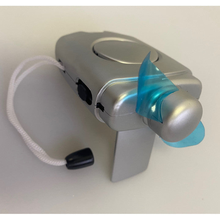 Ventilateur portable pile mini aerateur ventile personnel aeration ventilation vent rafraichisseur ECLATS DESTOCKAGE