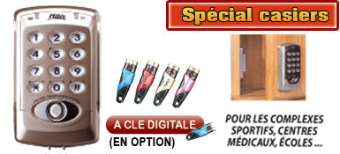 Verrou electrique placard porte vestiaire serrure clavier code digital cp120ds sohacp120ds ECLATS DESTOCKAGE