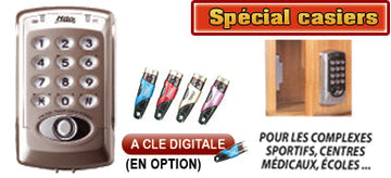 Verrou electrique placard porte vestiaire serrure clavier code digital cp120ds sohacp120ds ECLATS DESTOCKAGE