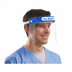 Visiere anti-gouttelettes Anti-buée Anti-poussière écran facial protection tete bouche nez - ECLATS DESTOCKAGE