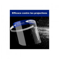 Visiere anti-gouttelettes Anti-buée Anti-poussière écran facial protection tete bouche nez - ECLATS DESTOCKAGE