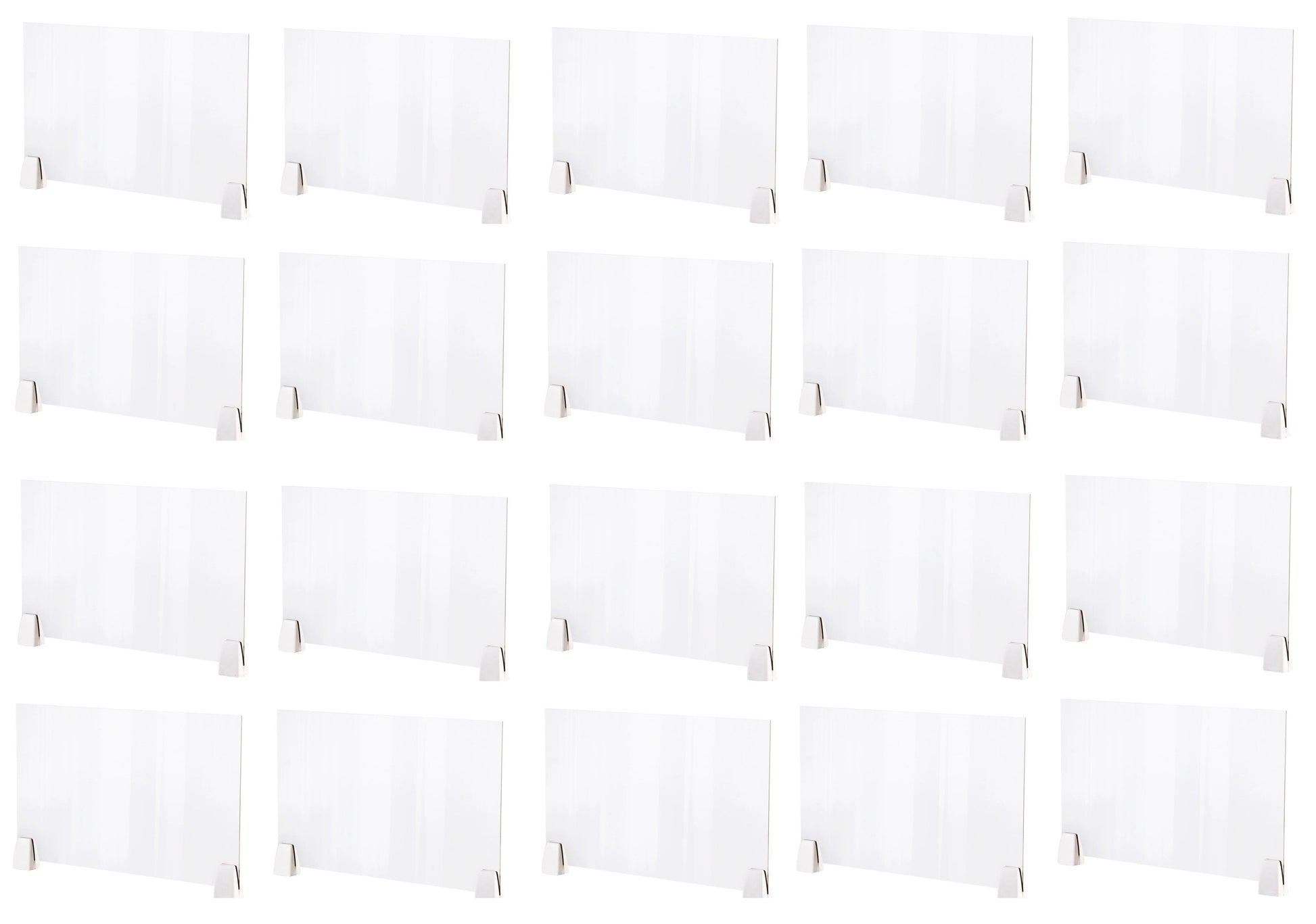 20 vitre ecran protection plexiglass transparent 50X45cm separation latérale bouclier hygiaphone separateur A03 ECLATS DESTOCKAGE