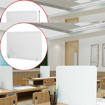 vitre ecran protection plexiglass transparent 40X40cm comptoir accueil réception separation latérale bouclier hygiaphone ECLATS DESTOCKAGE