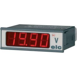 Voltmetre tableau digital elc led2472- version 500v modifiable dim: 24x72x49mm medv2472-500v ECLATS DESTOCKAGE