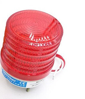 Voyant rouge lumineux stroboscopique 12/24/N-5041 V 220 LED avertissement petit clignotant alarme de sécurité ECLATS DESTOCKAGE