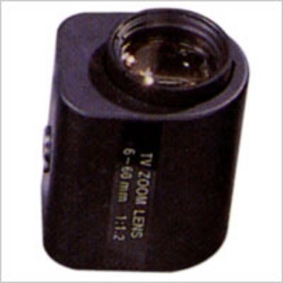 Zoom motorise asservi 1/3 p 6/60mm 7.1° 41° FH0660GJ 1/2 pour cameras de surveillance video ECLATS DESTOCKAGE